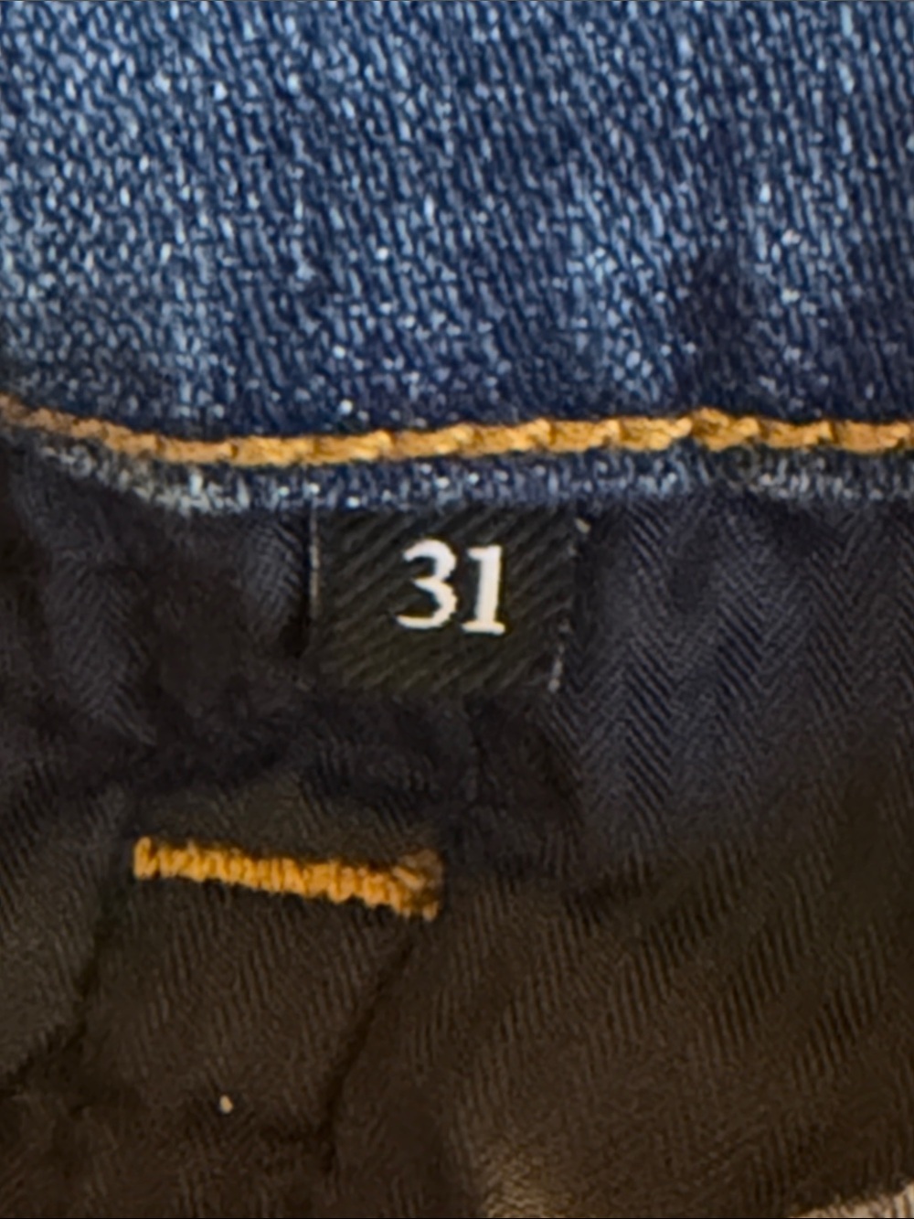 7 For All Mankind Mid Roll Distressed Denim Blue Jean Shorts size 31 MSRP $168 - Picture 6 of 11